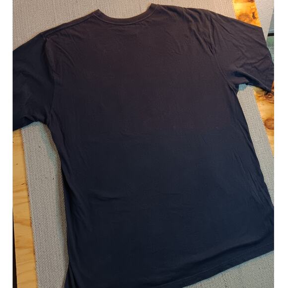 Marithe Francois Girbaud Vintage Tee 2XL Dark Blue Fade New York Paris Street - Picture 8 of 12